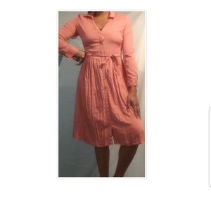 BOGO 2-$25, 3-$30 Pink&Gold Comfy Casual Dress